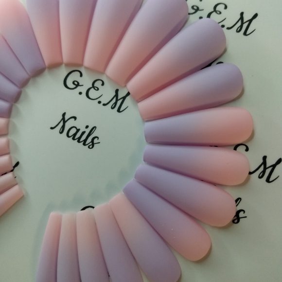 Press on nails (long coffin) - Picture 3 of 3